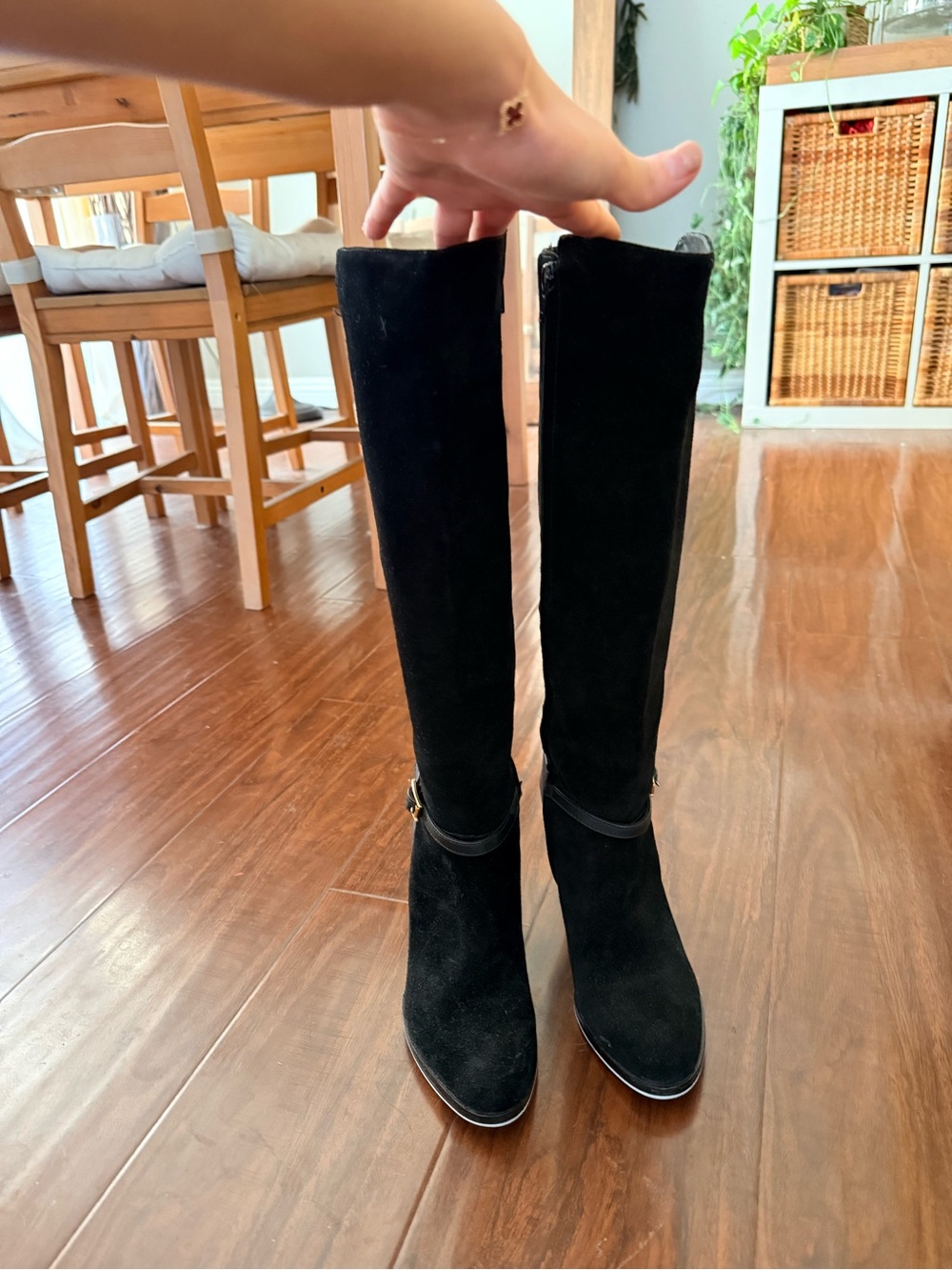 Banana Republic Black Women's High Heel Boots